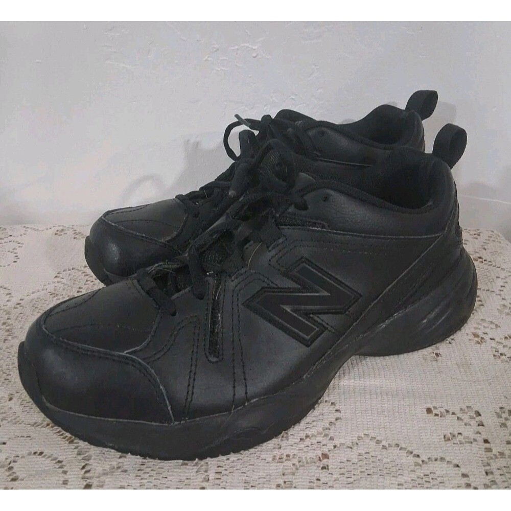Womens New Balance Sneakers Tennis Shoes Black Cross Trainers Size 8 Non Marking